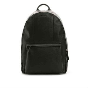 Cole Haan Black Wayland Leather Backpack